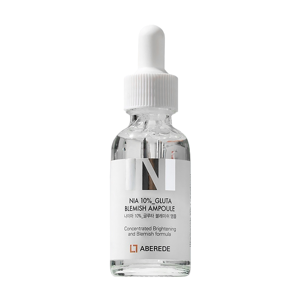 Ампульна сироватка для обличчя Aberede Nia 10 % Gluta Blemish Ampoule, 30 мл