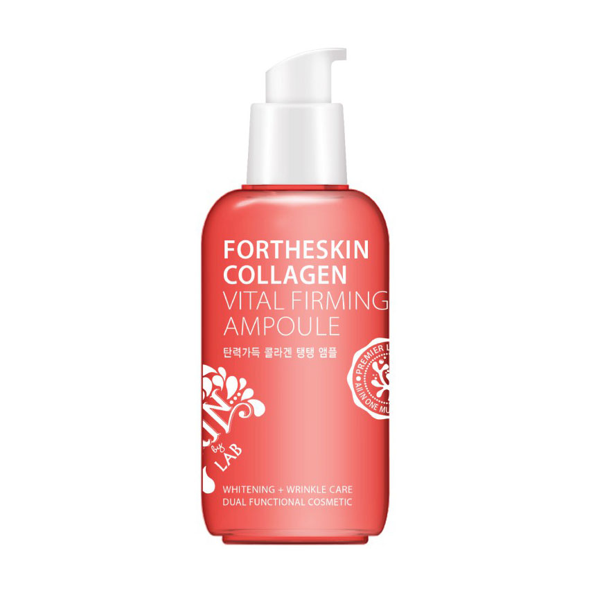 Зміцнювальна ампульна сироватка для обличчя Fortheskin Collagen Vital Firming Ampoule з колагеном, 100 мл